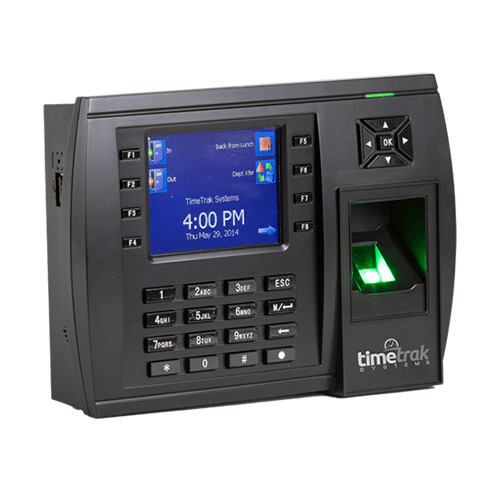 model 900 fingerprint timetrak systems employee time card calculator