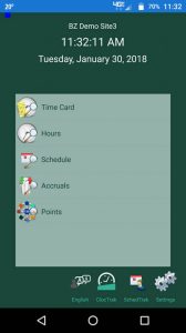 iphone adroid time clock app