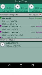 mobile time clock app for employees