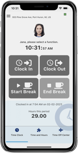 Time-Clock-app gps time clock app