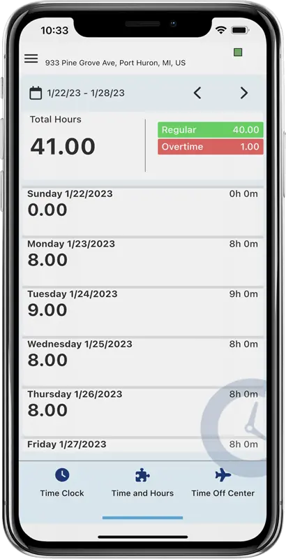 employee time tracker app